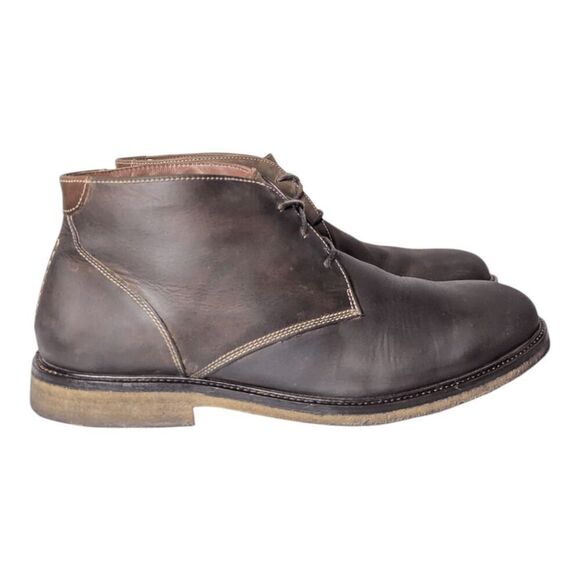 JOHNSTON & MURPHY Copeland Brown Leather Chukka Boot Size 13M - Picture 3 of 7